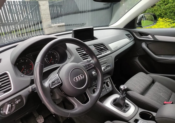 Audi Q3 cena 98600 przebieg: 122750, rok produkcji 2018 z Pilawa małe 79